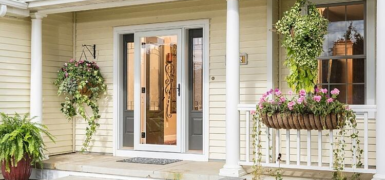 screen door installation in Weston