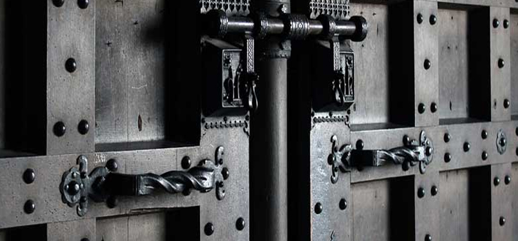 steel entry door repair in Weston